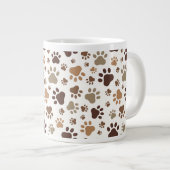 Paw Prints Mug (Devant droit)