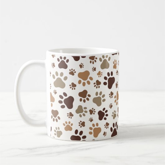 Paw Prints Mug Koffiemok (Links)