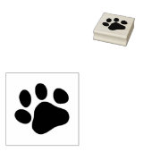 PAW rechts Rubberstempel (Gestempeld)