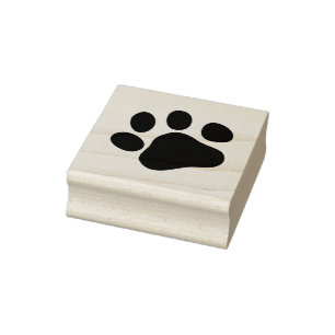 PAW rechts Rubberstempel