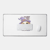 Paw-sensitive vibes Alleen Schattigee hond met bub Bureaumat (Keyboard & Muis)