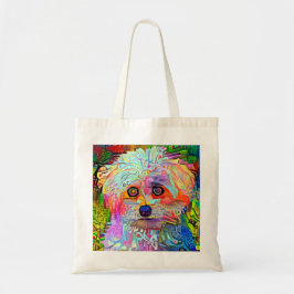 Paw-sitive Vibes-Canvas tas