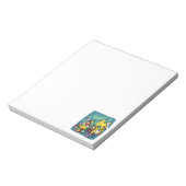 Paw-sitively Frightful | Monstrous Cats Halloween Notitieblok (Gedraaid)