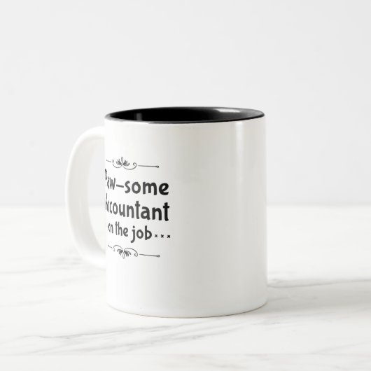 Paw-some Accountant Mug (Devant gauche)