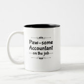 Paw-some Accountant Mug (Gauche)