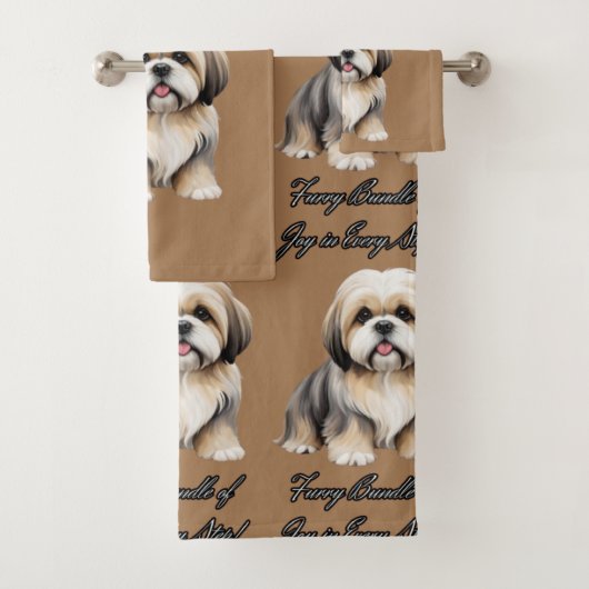 Paw-some Cuteness : Fluffy Pup dans des tons doux (En situation)