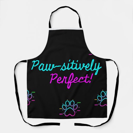 Paw-some Schort voor Hondenliefhebbers (Voorkant)