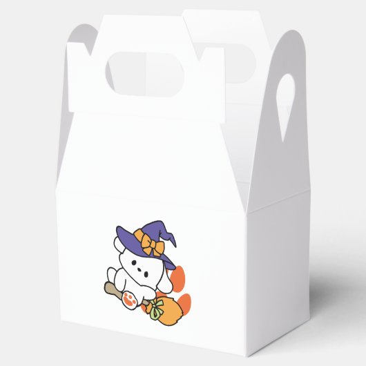 Paw-some Witch in Training - Schattigee Halloween- Bedankdoosjes (Geopend)