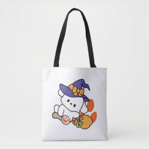 Paw-some Witch in Training - Schattigee Halloween- Draagtas