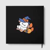 Paw-some Witch in Training - Schattigee Halloween- Gastenboek (Achterkant)