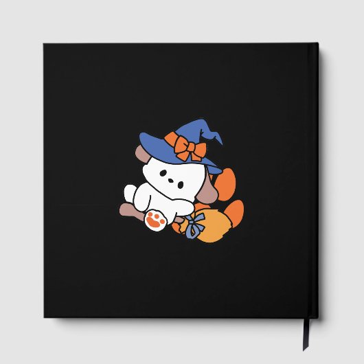 Paw-some Witch in Training - Schattigee Halloween- Gastenboek (Achterkant)