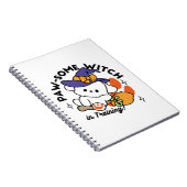 Paw-some Witch in Training - Schattigee Halloween- Notitieboek (Rechterzijde)