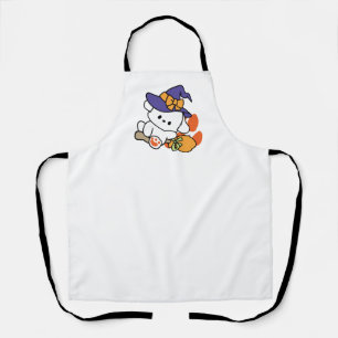 Paw-some Witch in Training - Schattigee Halloween- Schort