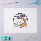 Paw-some Witch in Training - Schattigee Halloween- Tissuepapier (Craft)