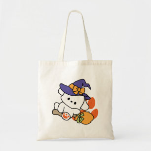 Paw-some Witch in Training - Schattigee Halloween- Tote Bag