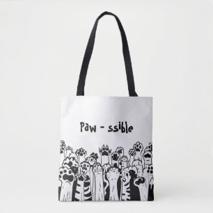 Paw-ssible Canvas tas