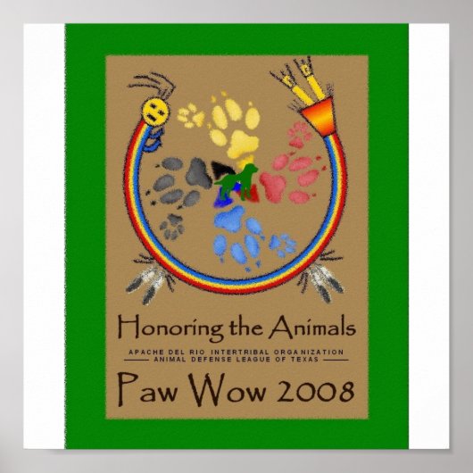 Paw Wow Poster (Voorkant)