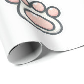Paw wrapping paper cadeaupapier (Rol Hoek)