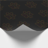 paw Wrapping Paper Cadeaupapier (Hoek)