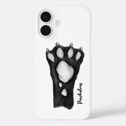 Pawbulous Hoesje-Mate iPhone Case (Achterkant)
