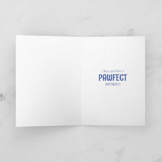 Pawfect Day Chihuahua Dog - Happy Birthday Mum Kaart (Binnen)