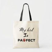 Pawfect Kind Canvas tas (Voorkant)
