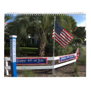 Pawley Island Large Wall Calendar Design 1 Kalender