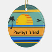 Pawleys Island, SC Keramisch Ornament (Links)