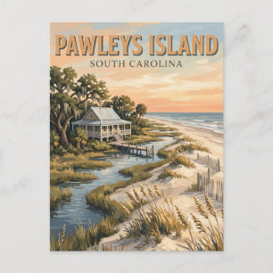 Pawleys Island South Carolina Briefkaart