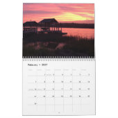 Pawleys Island Wall Calendrier Conception 8 (Feb 2027)