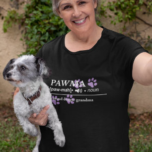 Pawma - definitie - Doggie Grandma Grote Maat T-shirt