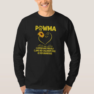 Pawma Definition oma paw mamma Gift Funny voor D T-shirt
