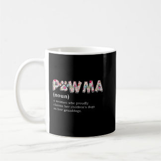 Pawma Definition T-shirt mamma Grandma tante dog l Koffiemok