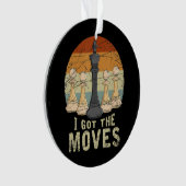 Pawn King Chess Figuur Chessmen Gift Chess Ornament (voorkant)