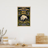 Pawnee Bill Shows Wild West Poster (Keuken)