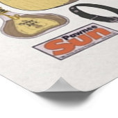 Pawnee Life Parks en Rec Item Collage Poster (Hoek)