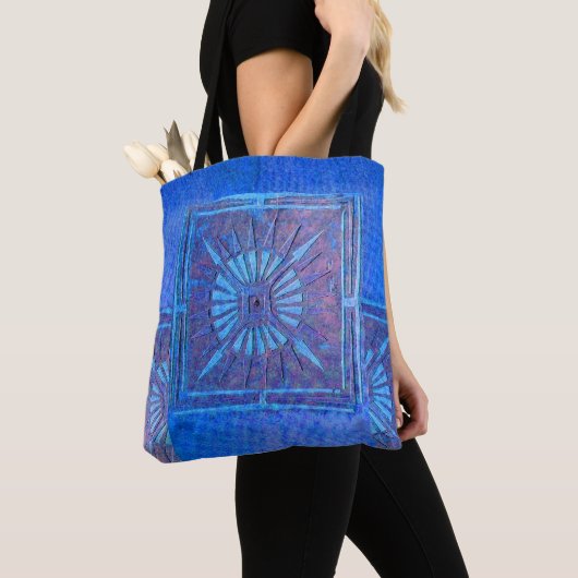 PAWNEE MORNING STAR, Blue Canvas tas (Dichtbij)
