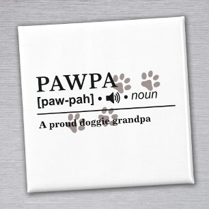 Pawpa Gepersonaliseerd Hondenliefhebber Magneet