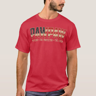 Pawpaw Beschermer Held Legende USA Vlag Pawpaw Vad T-shirt