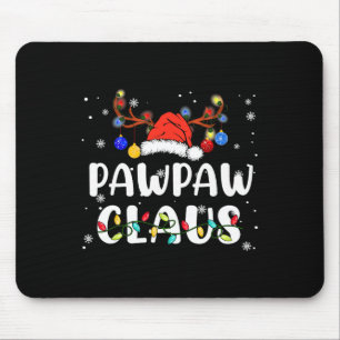 Pawpaw Claus Santa Hoed Rendier Fun Kerstmis Muismat