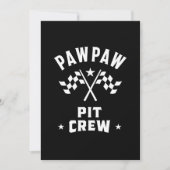 PawPaw Pit Crew Bedankkaart (Voorkant)
