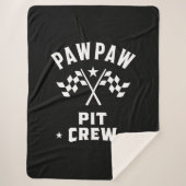 PawPaw Pit Crew Sherpa Deken (Voorkant)