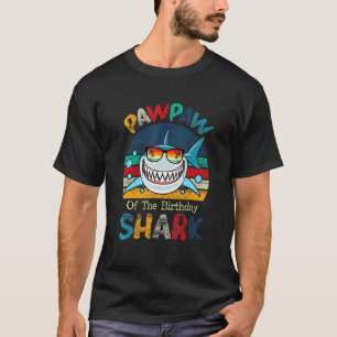 Pawpaw van de haai verjaardag bijpassende familie t-shirt