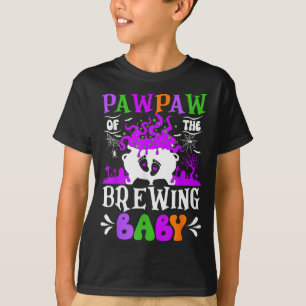 Pawpaw van de komende baby-opa om Halloween te zij T-shirt