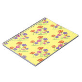 Pawprint Flower Garden Notitieboek (Linkerzijde)