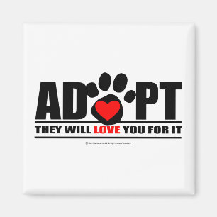 Pawprint goedkeuren magneet