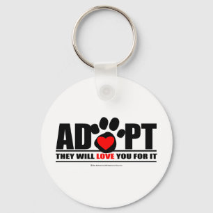Pawprint goedkeuren sleutelhanger