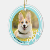  Pawprint Pet Ornament (Links)