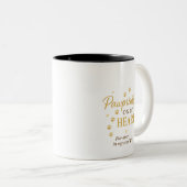 Pawprints à fourrure Pet Mug (Devant droit)