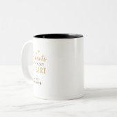 Pawprints à fourrure Pet Mug (Devant gauche)